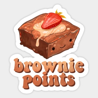 Brownie Points Sticker